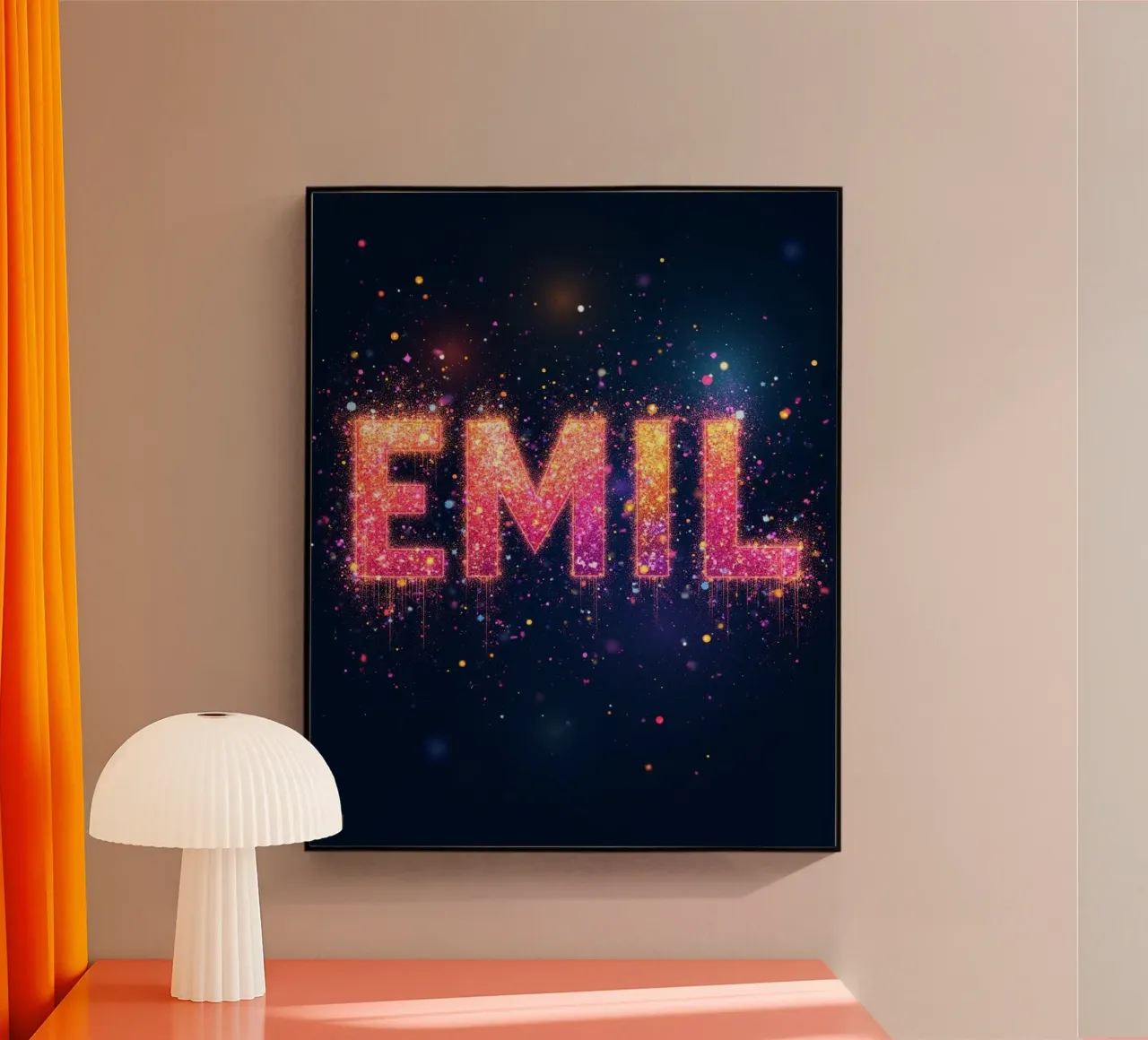 EMIL Acryl-Glas von CASTILO Namengalerie