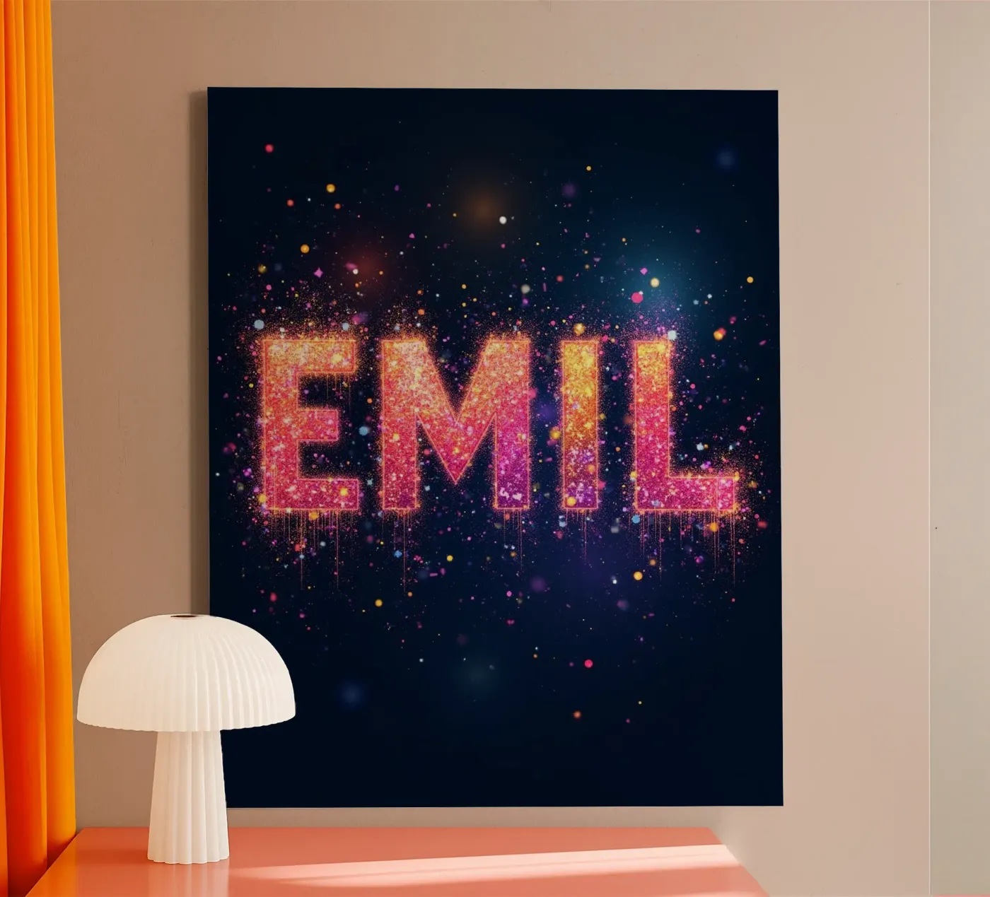 EMIL canvas by CASTILO Namengalerie