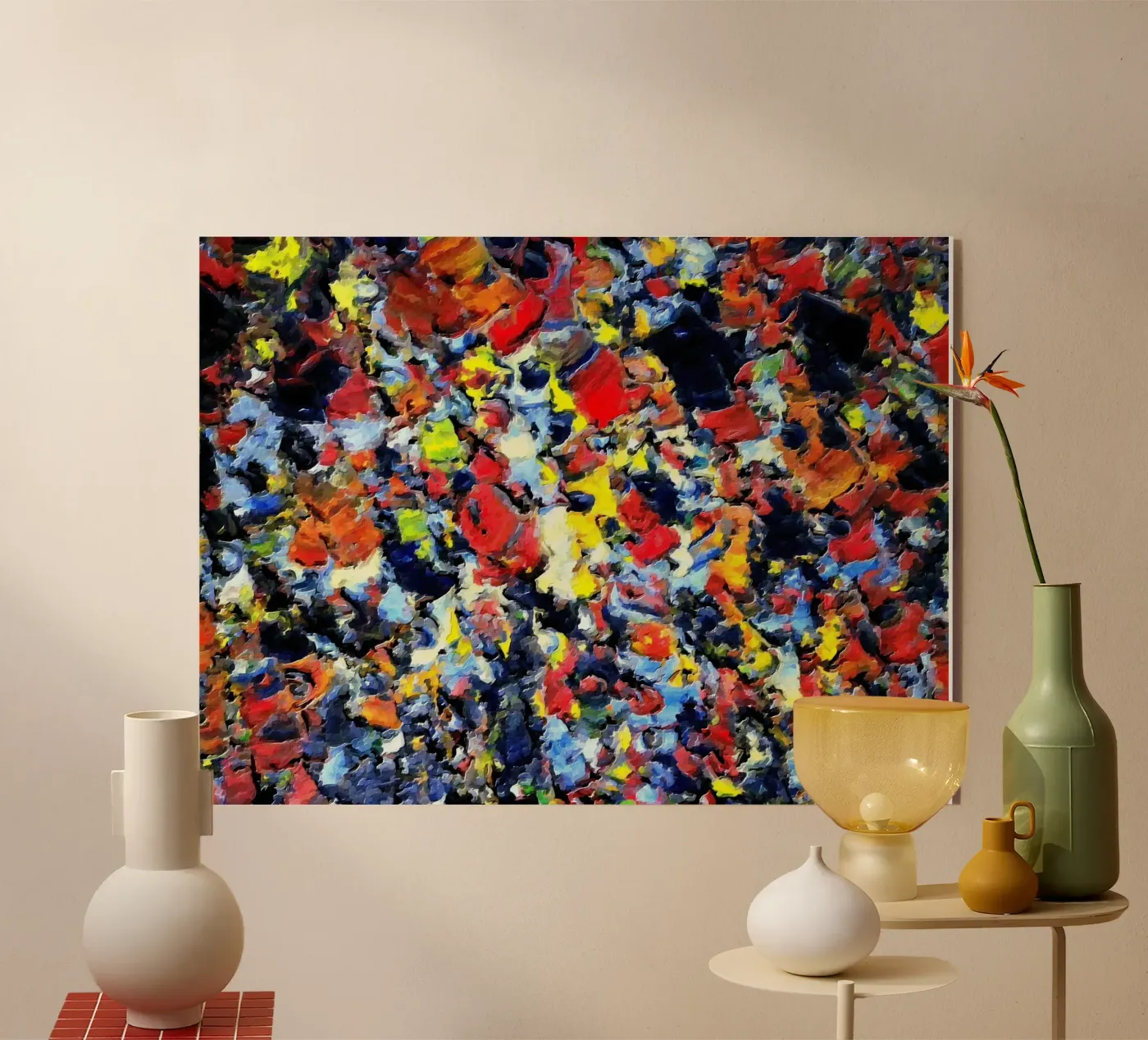 Macchie di colore plexiglass da Piccola Serenata
