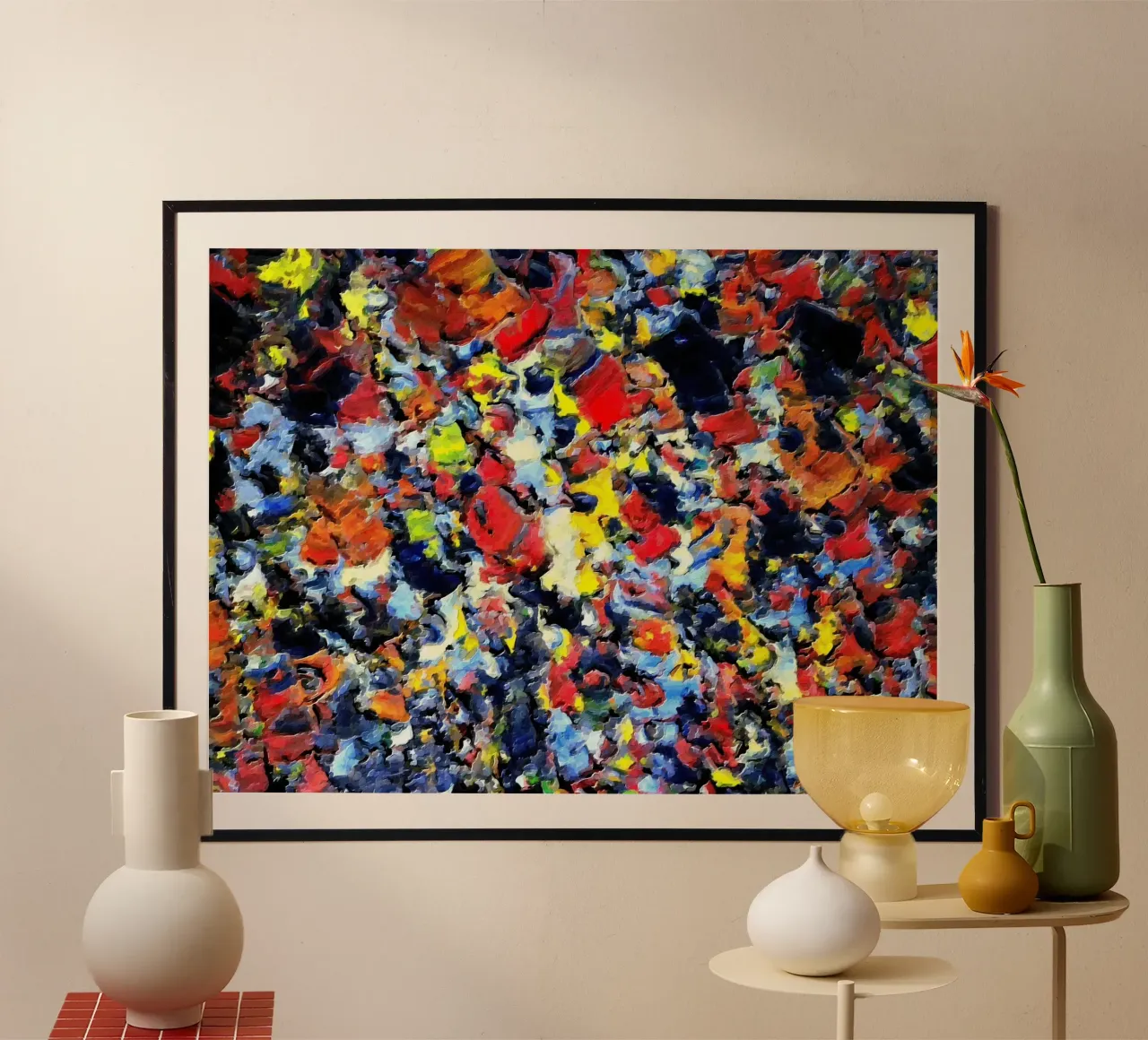 Color spots poster da Piccola Serenata