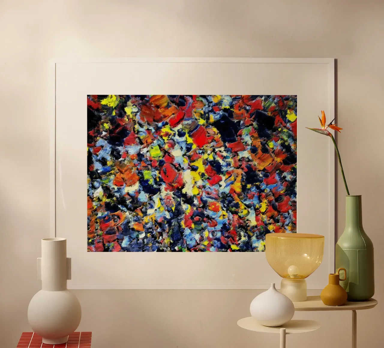 Color spots poster da Piccola Serenata