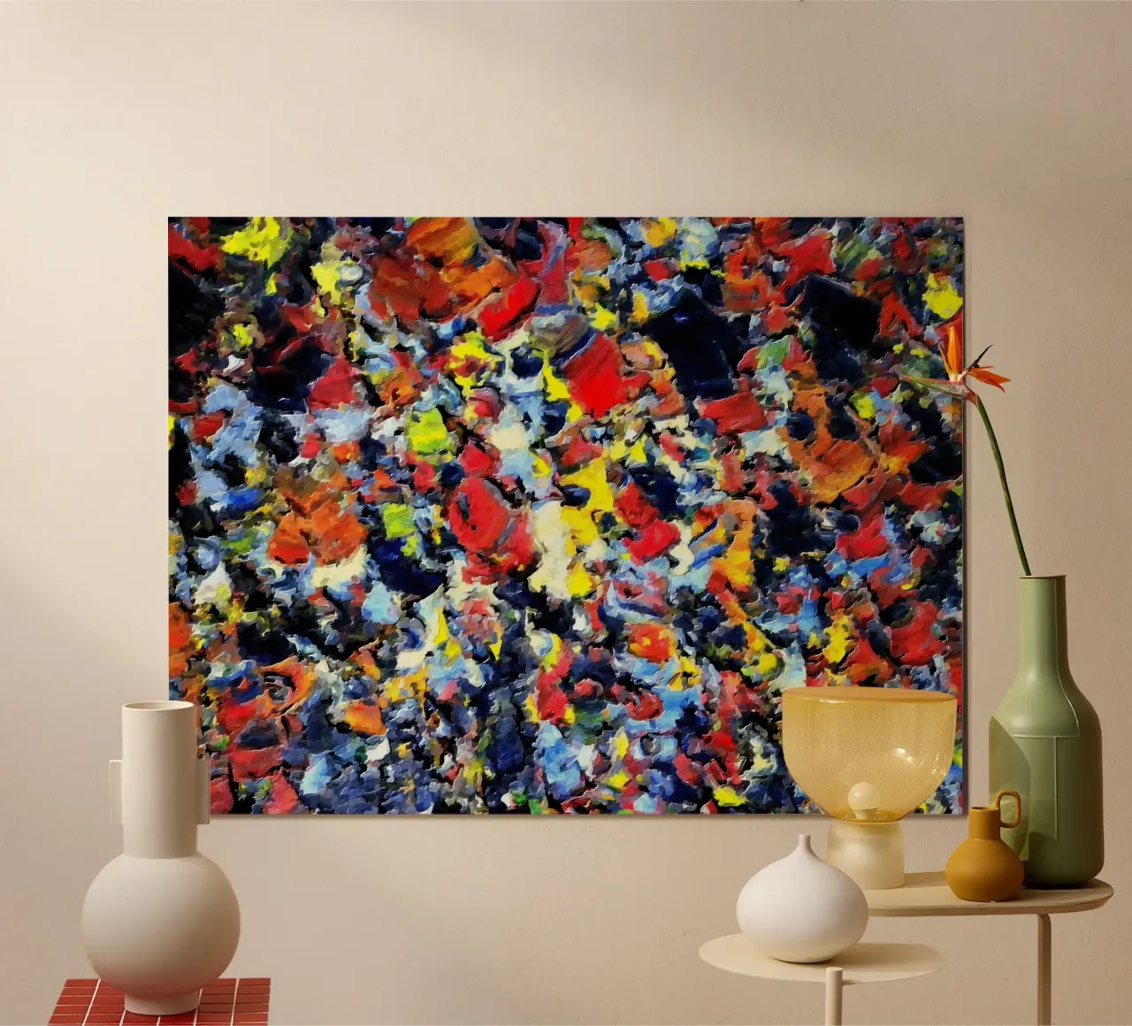 Color spots poster da Piccola Serenata