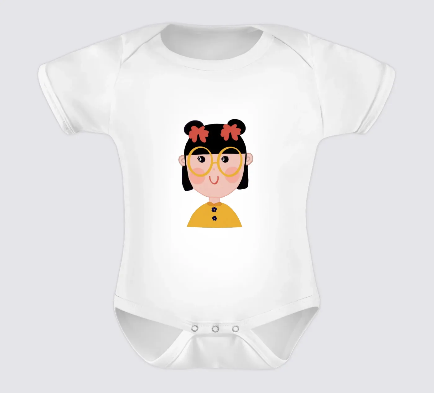 Coco Kurzarm Babybody von HookASmile