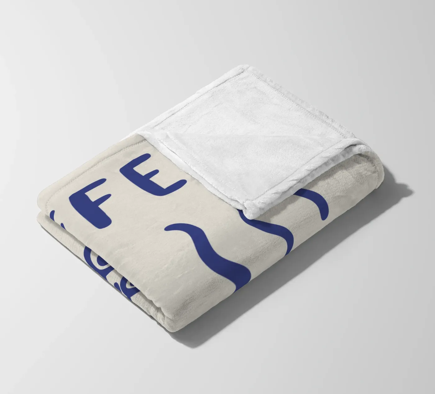 Coffee? fleecedeken van we line studio - art