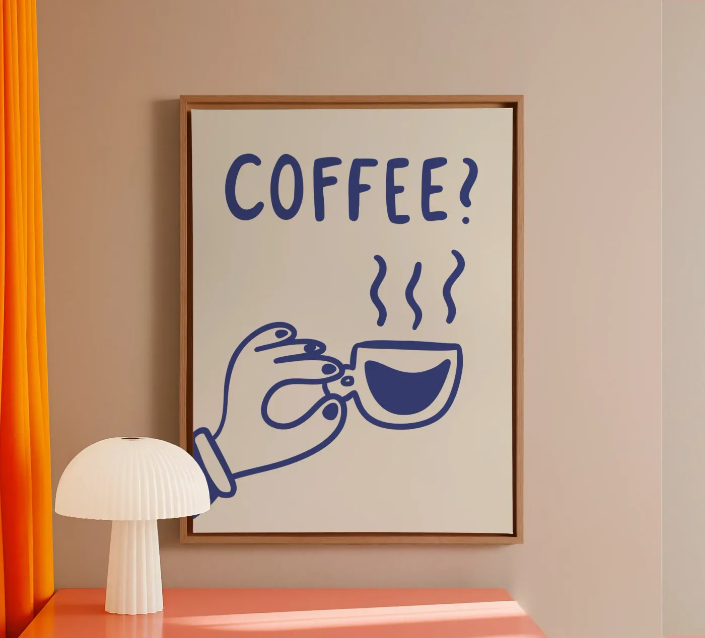 Coffee? tela da we line studio - art