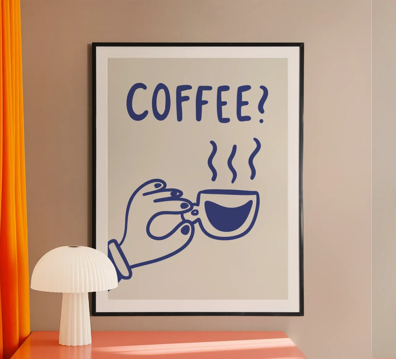 Coffee? poster da we line studio - art