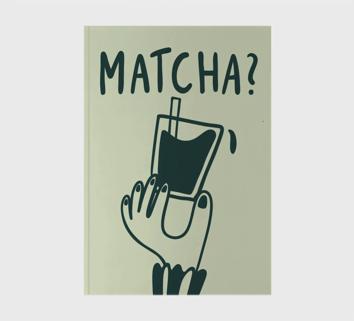 Matcha? notebook by we line studio - art