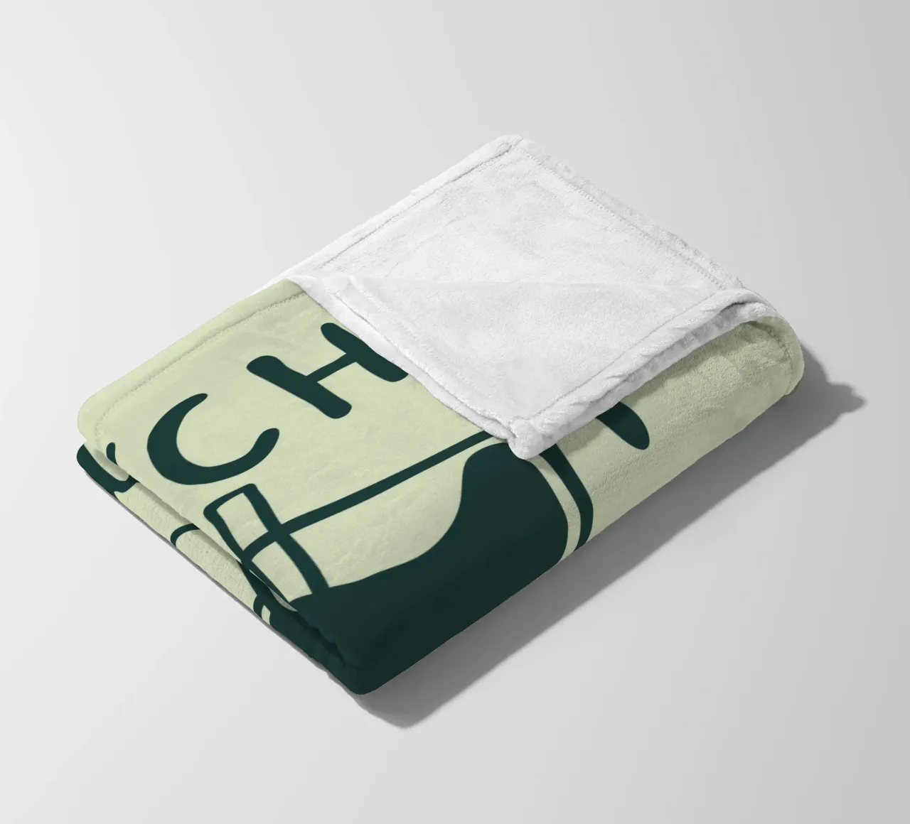 Matcha? fleecedeken van we line studio - art