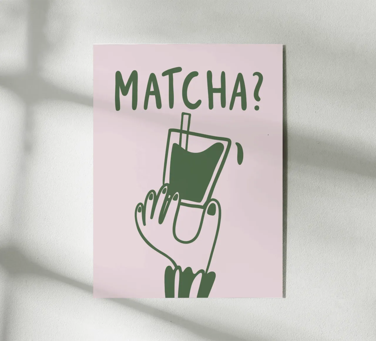 Matcha? plexiglas de we line studio - art