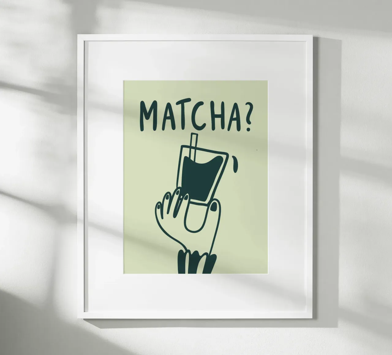 Matcha? poster da we line studio - art