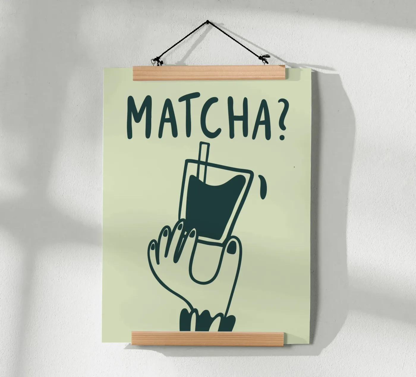 Matcha? poster de we line studio - art