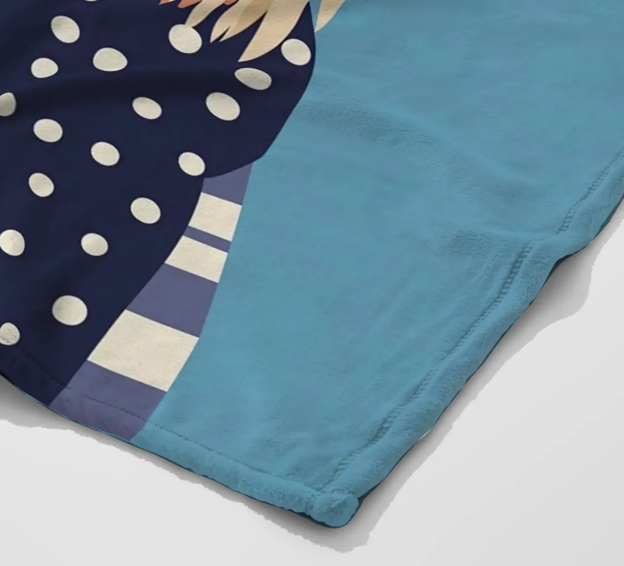 Cane con sciarpa coperta in pile da Little Art Lab