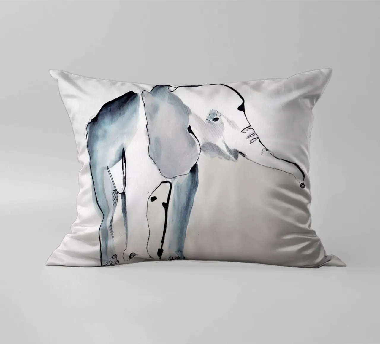 Elefante cuscino da Petit Boom Prints