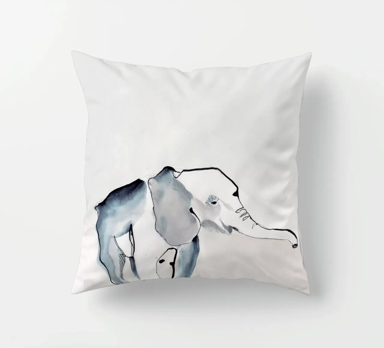 Elefante cuscino da Petit Boom Prints