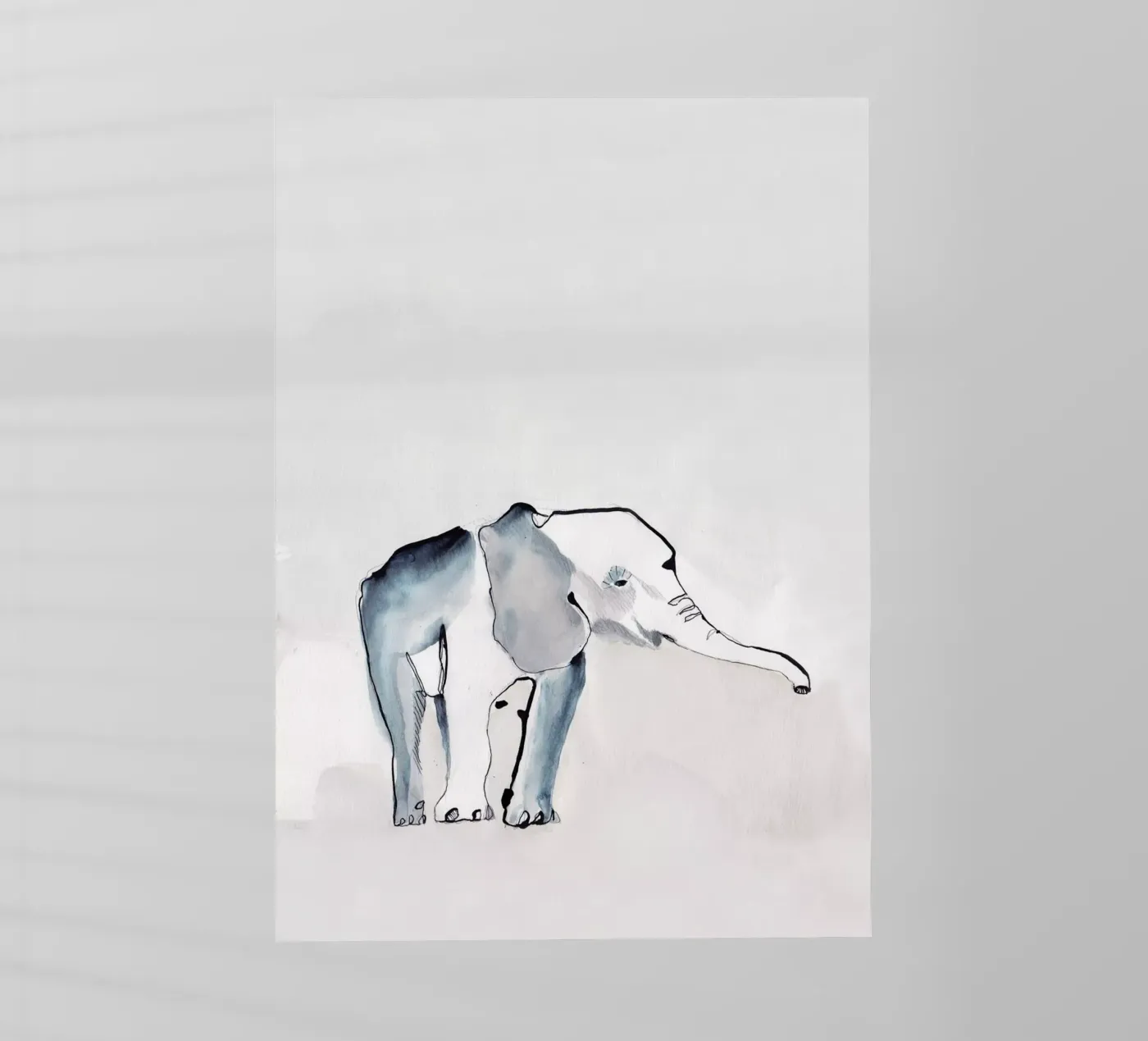 Elefante pellicola backlit da Petit Boom Prints