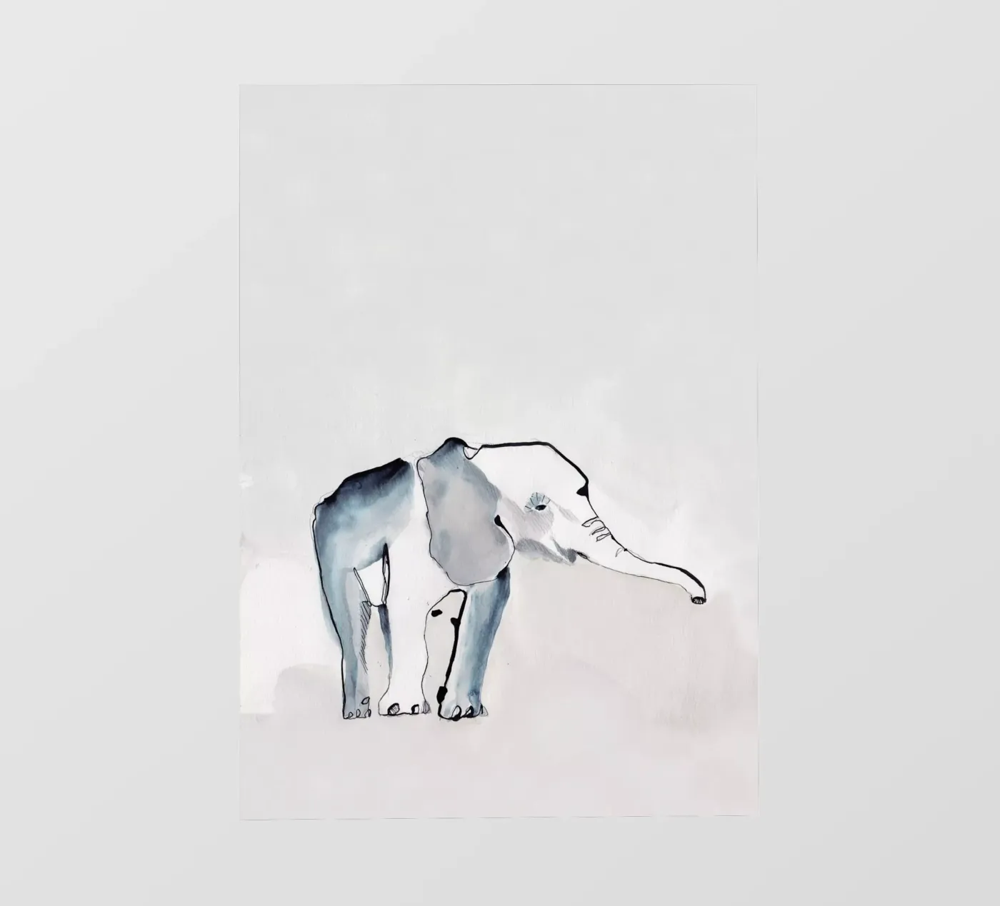 Elefante pellicola backlit da Petit Boom Prints