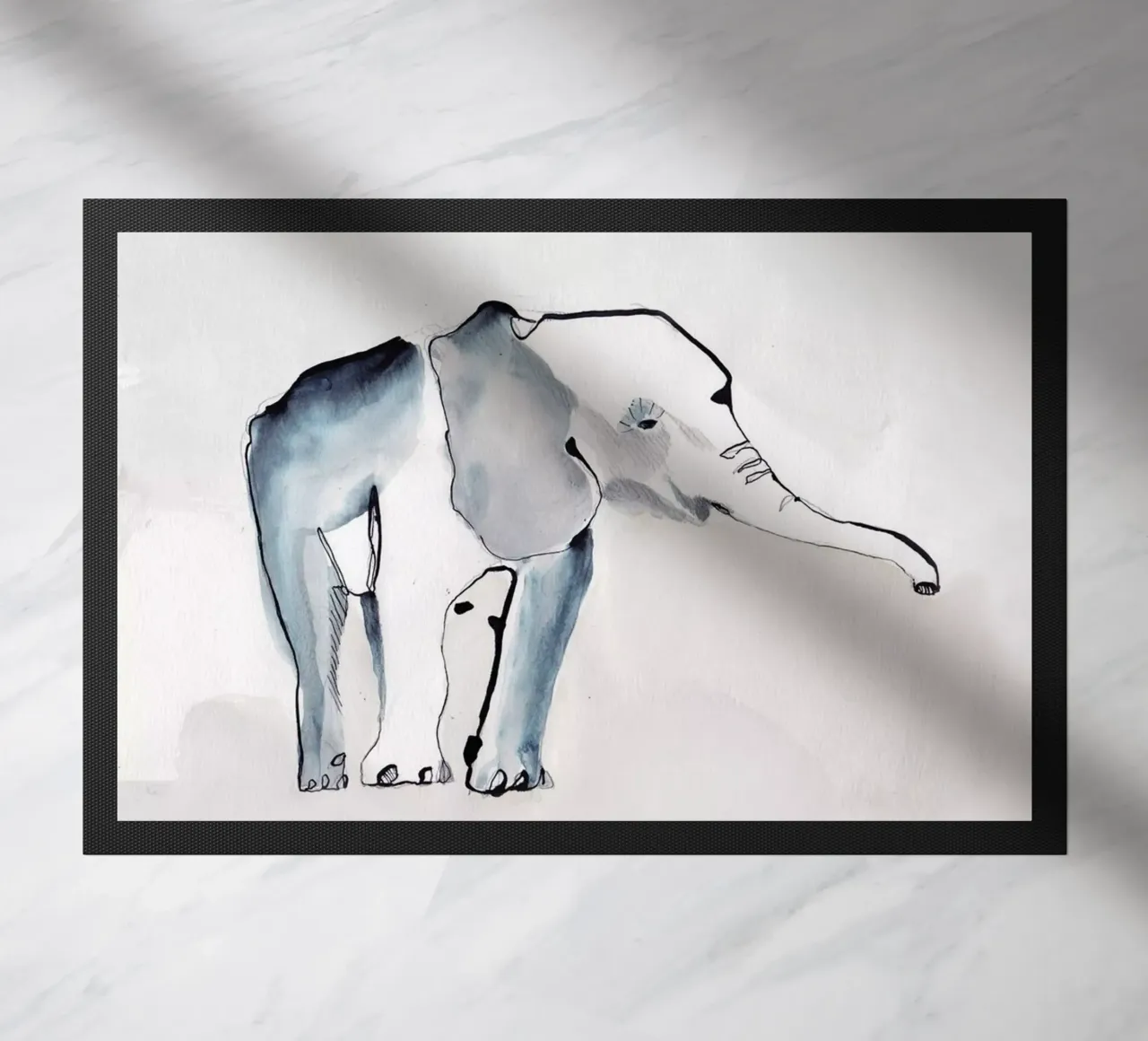 Elefante zerbino da Petit Boom Prints