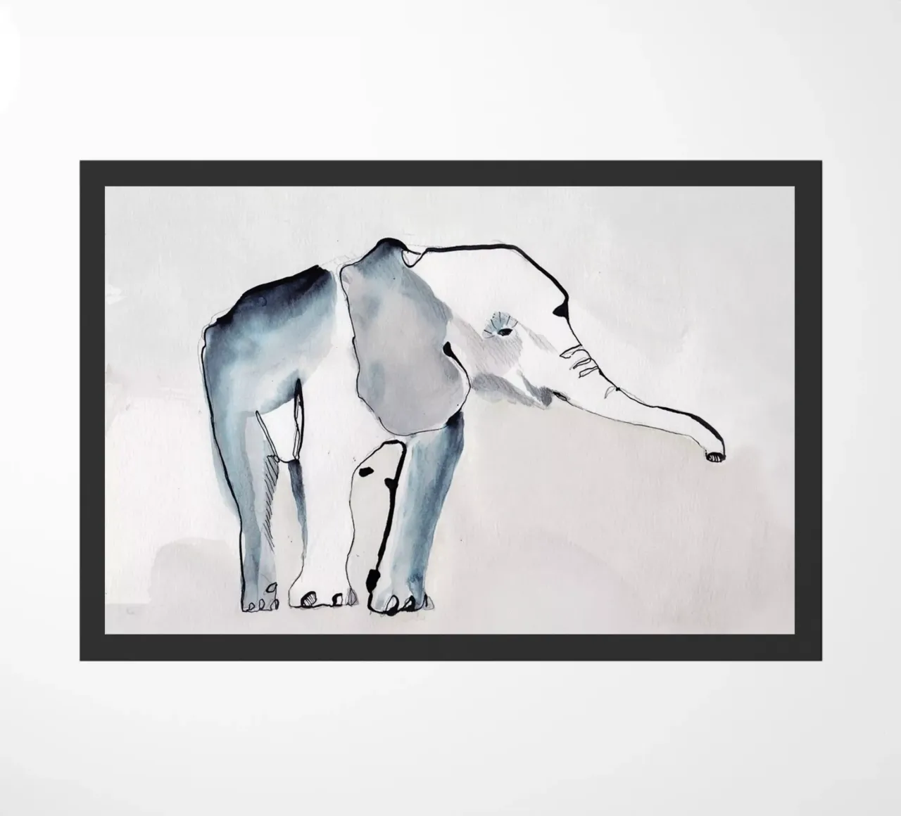 Elefante zerbino da Petit Boom Prints