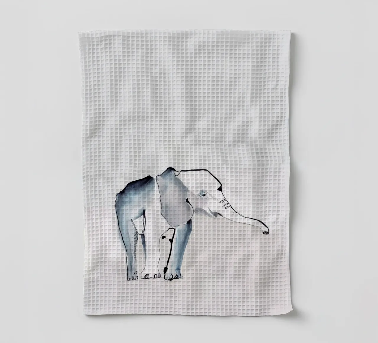Éléphant torchon de Petit Boom Prints
