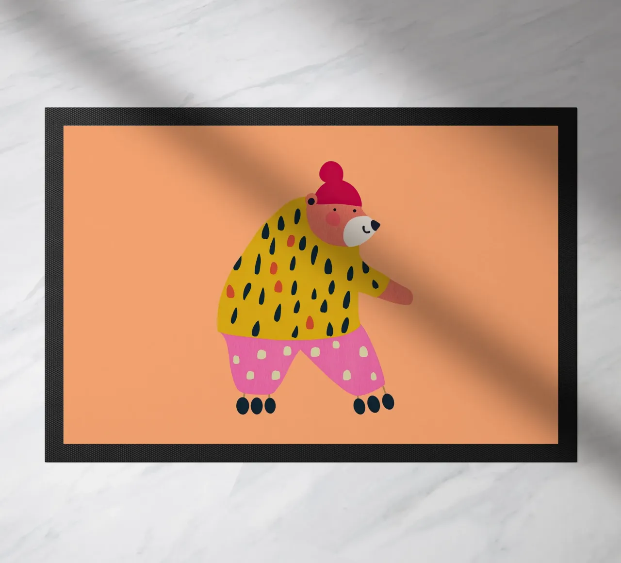 Orso elegante zerbino da Little Art Lab