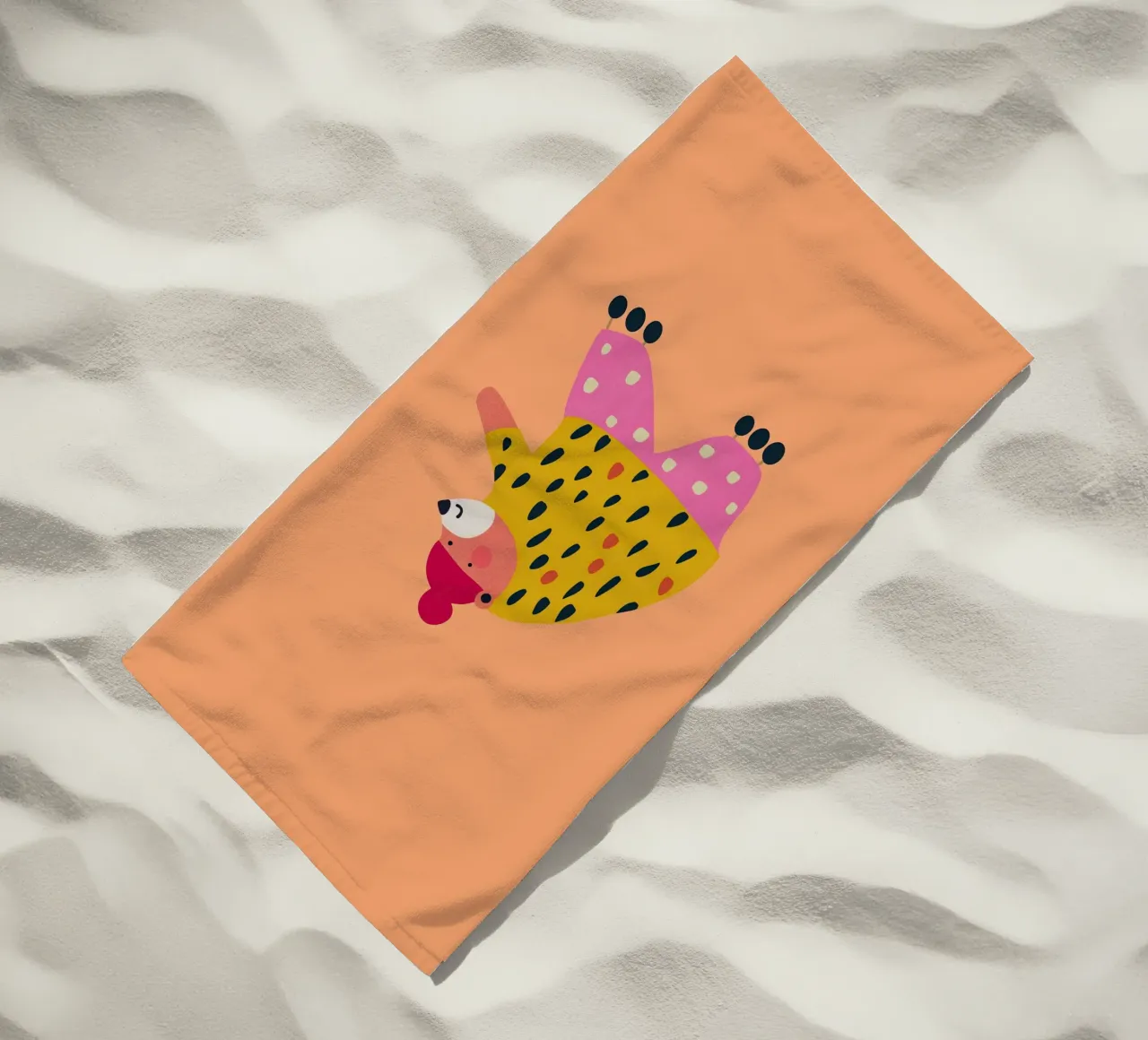 Stylish Bear telo mare da Little Art Lab