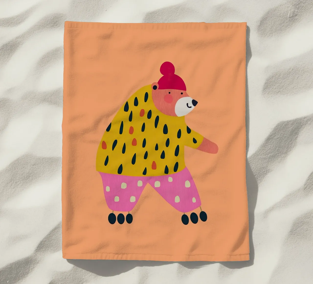 Stylish Bear telo mare da Little Art Lab