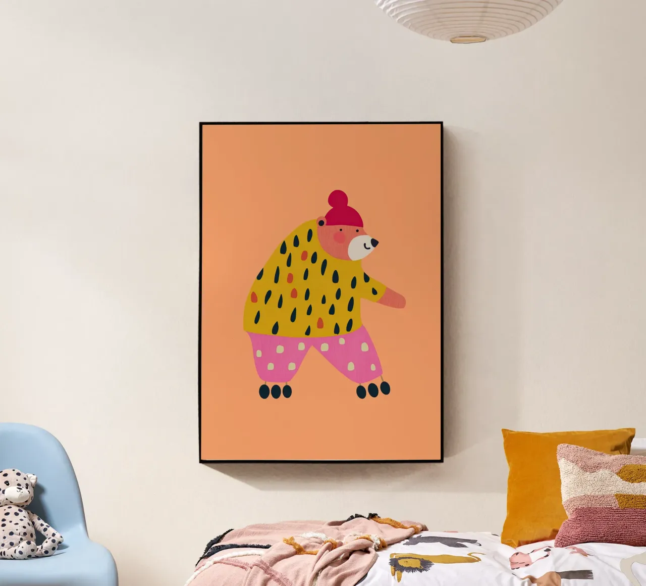 Stylish Bear plexiglass da Little Art Lab