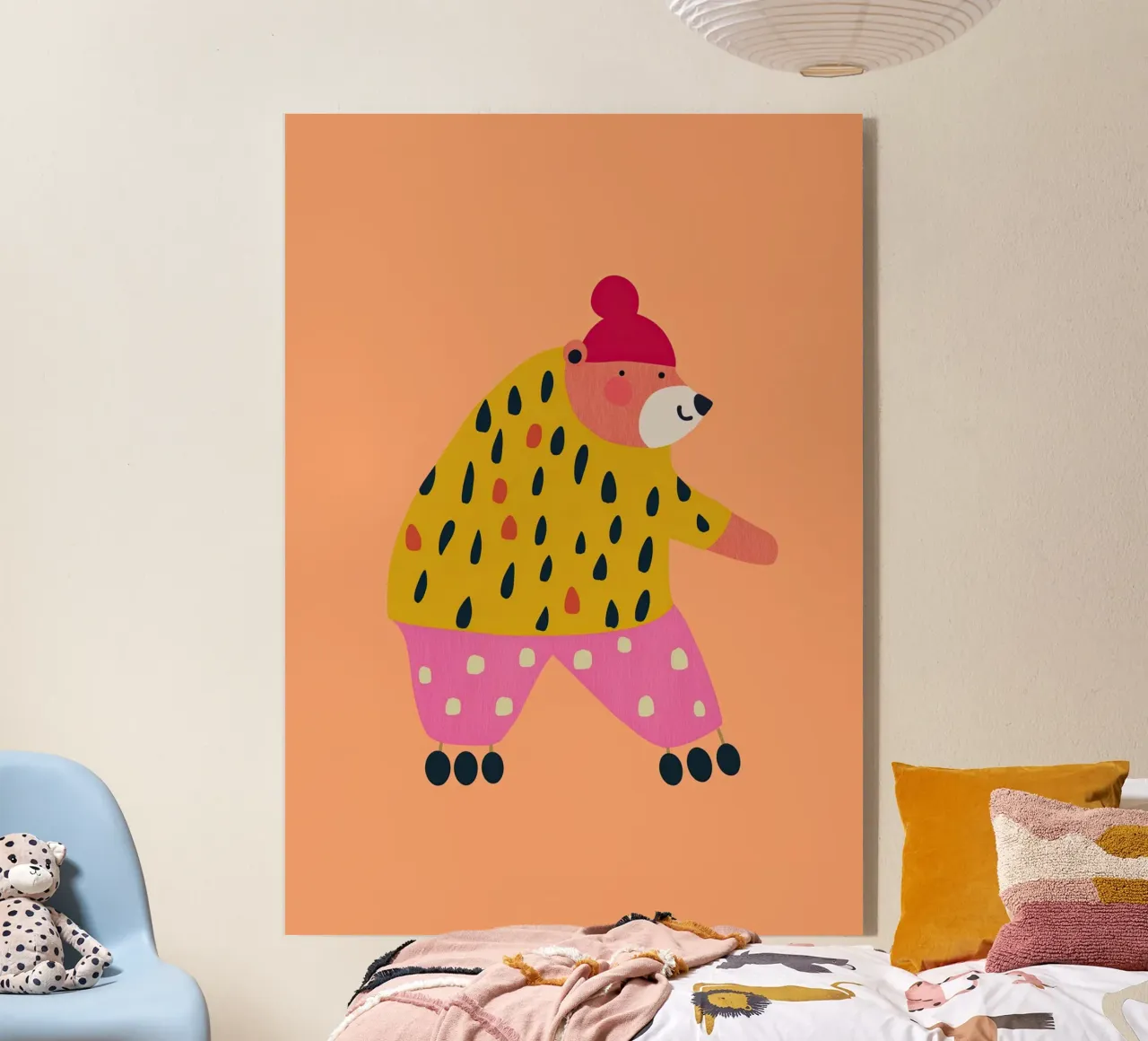 Stylish Bear plexiglass da Little Art Lab