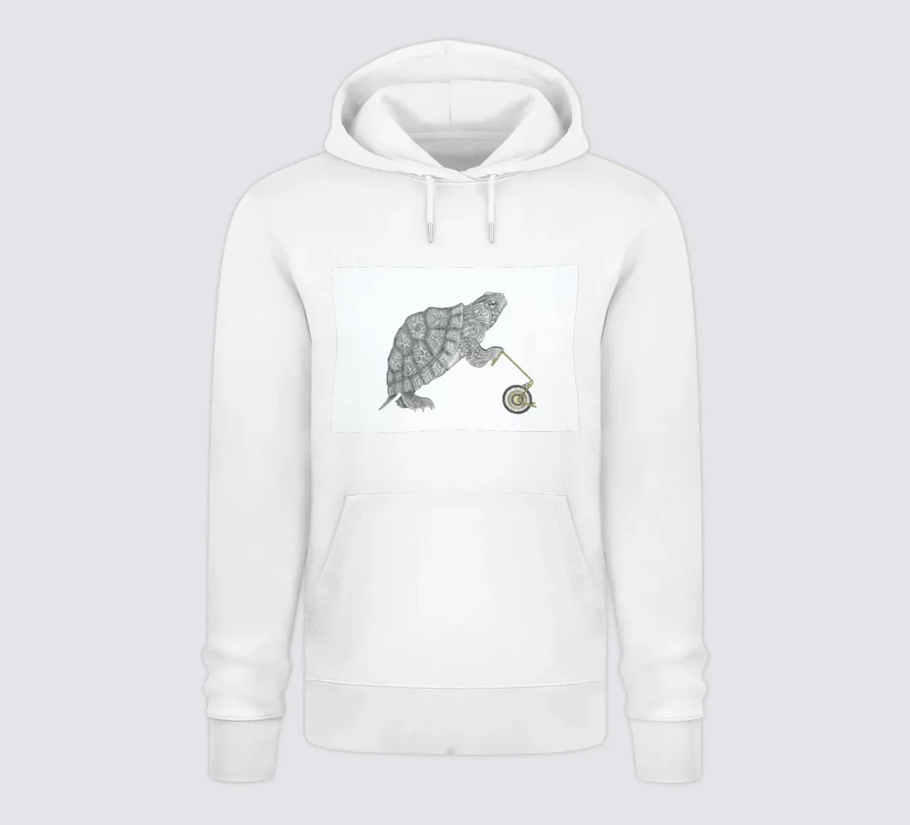 Muldoon Parker Common Map Turtle felpa con cappuccio da Le Canot Rouge