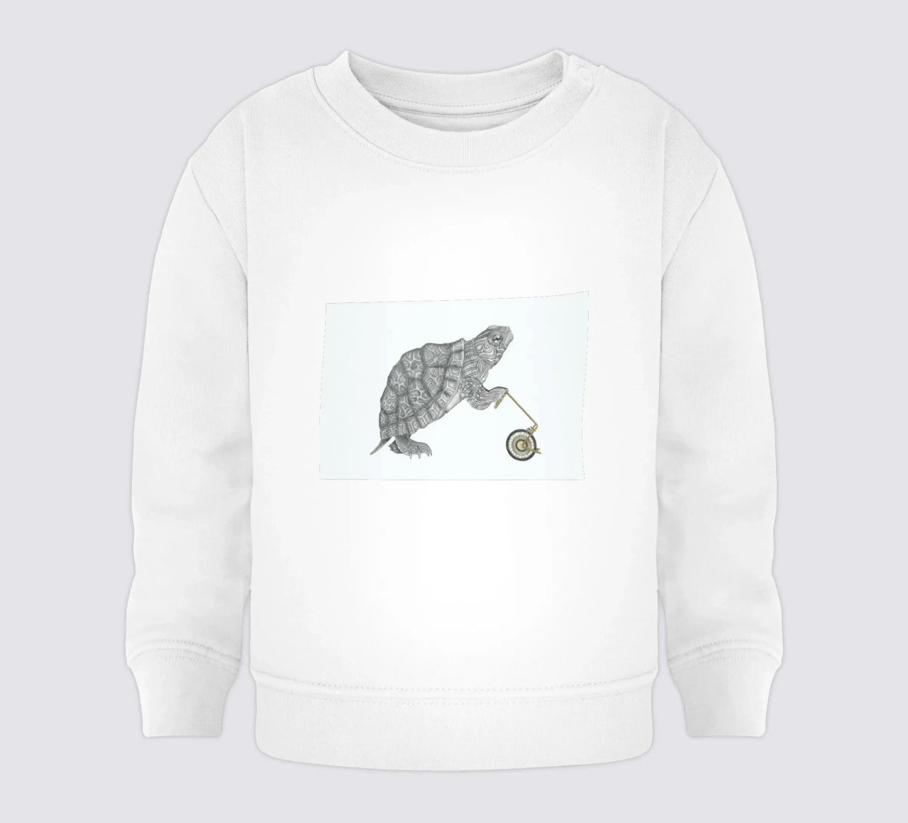 Muldoon Parker Common Map Turtle felpa neonato da Le Canot Rouge