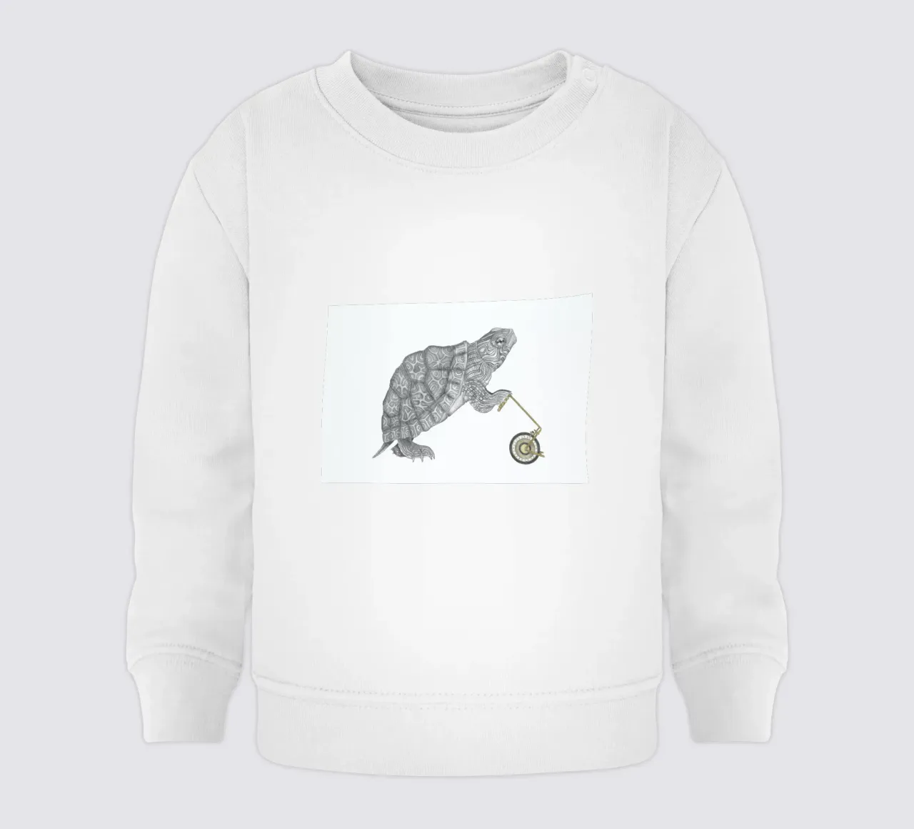 Muldoon Parker Common Map Turtle felpa neonato da Le Canot Rouge