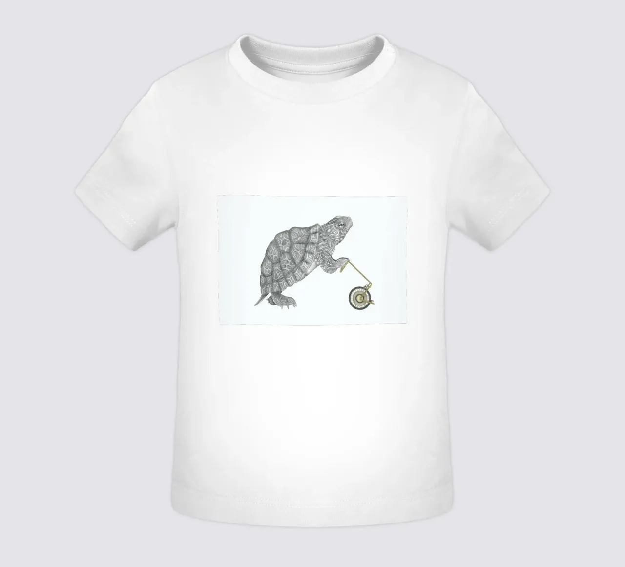 Muldoon Parker Common Map Turtle camiseta de bebé de Le Canot Rouge