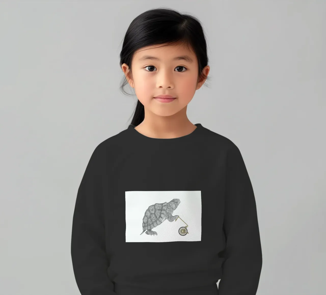 Muldoon Parker Common Map Turtle felpa bambino da Le Canot Rouge