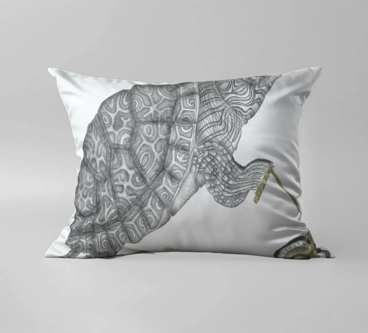 Muldoon Parker Common Map Turtle cuscino da Le Canot Rouge