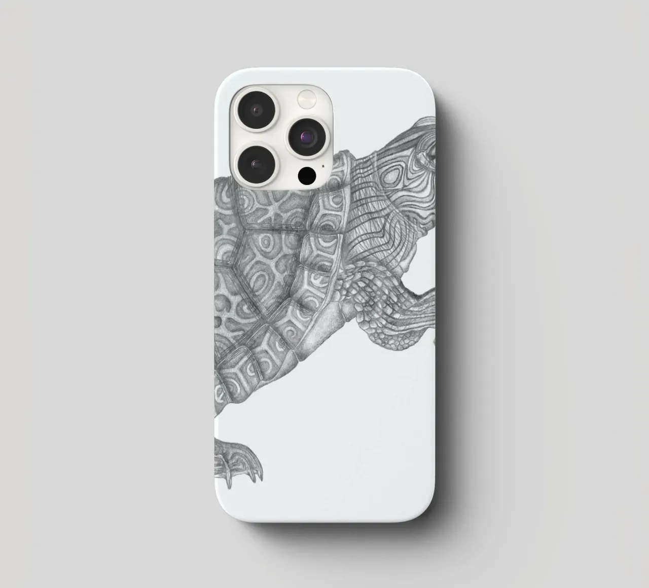 Muldoon Parker Common Map Turtle cover iphone da Le Canot Rouge