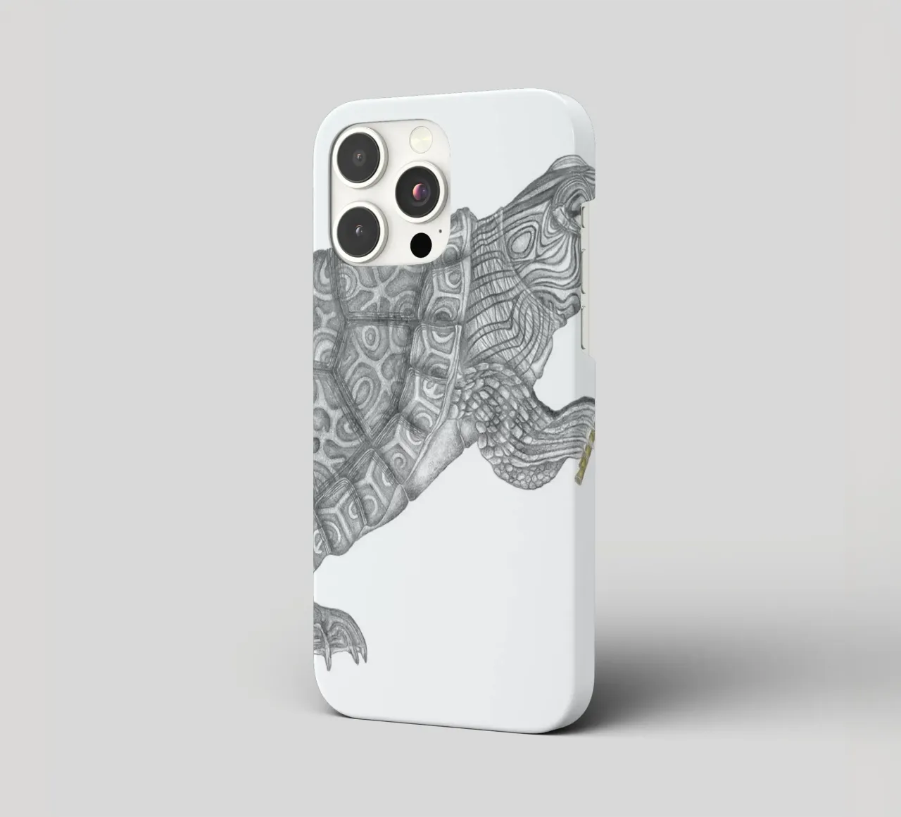 Muldoon Parker Common Map Turtle cover iphone da Le Canot Rouge