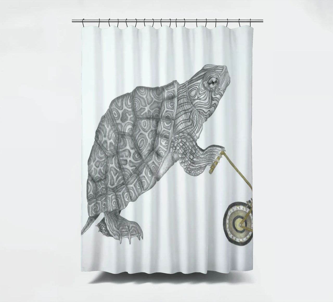 Muldoon Parker Common Map Turtle tenda da doccia da Le Canot Rouge