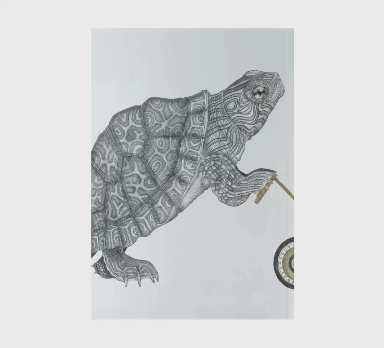 Muldoon Parker Common Map Turtle notebook by Le Canot Rouge