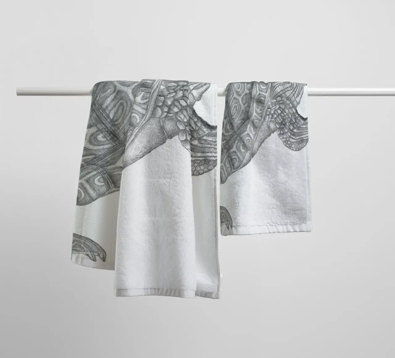 Muldoon Parker Common Map Turtle asciugamano da bagno da Le Canot Rouge