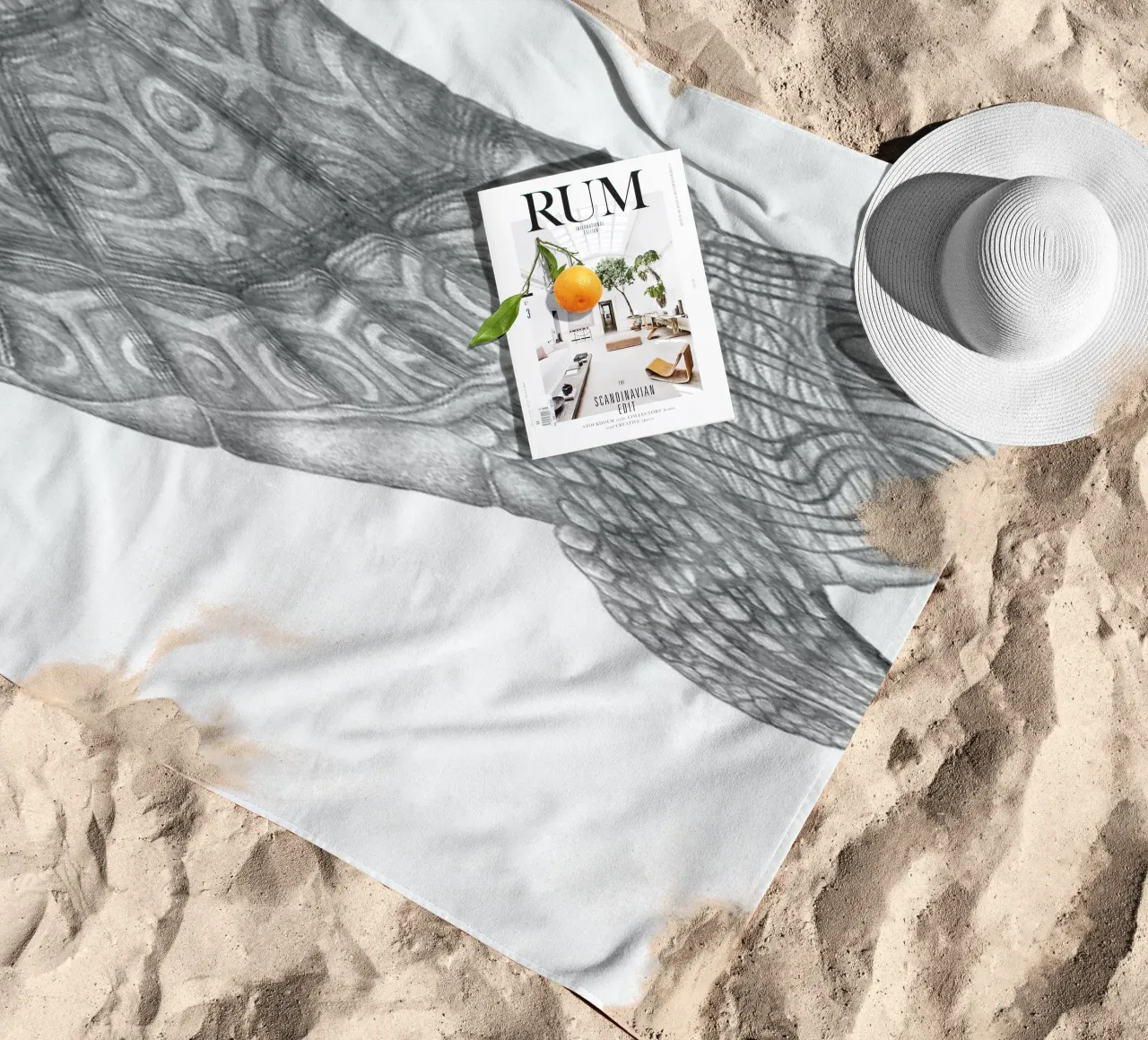 Muldoon Parker Common Map Turtle telo mare da Le Canot Rouge