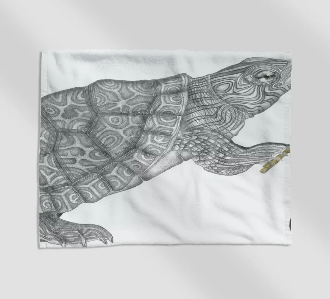 Muldoon Parker Common Map Turtle Strandtuch von Le Canot Rouge