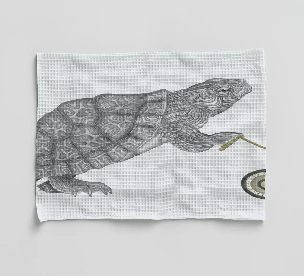 Muldoon Parker Common Map Turtle canovaccio da cucina da Le Canot Rouge