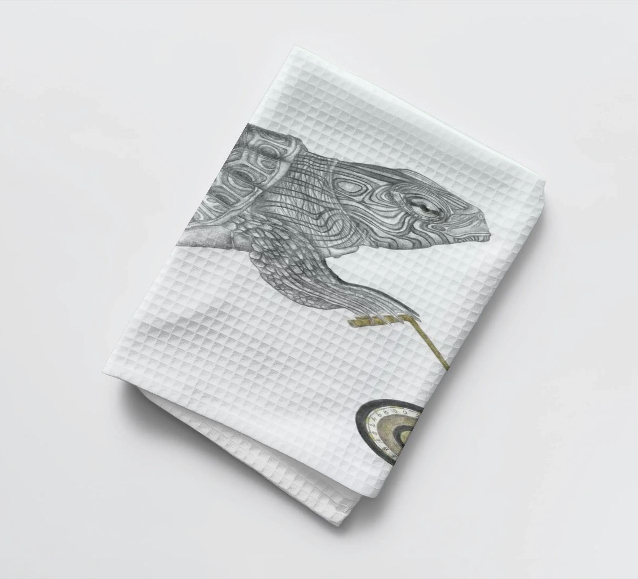 Muldoon Parker Common Map Turtle torchon de Le Canot Rouge