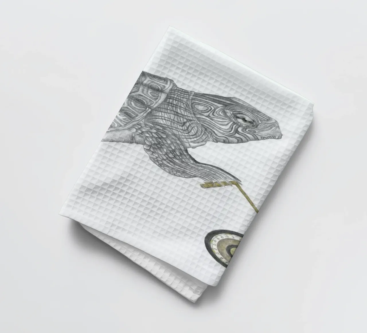 Muldoon Parker Common Map Turtle canovaccio da cucina da Le Canot Rouge