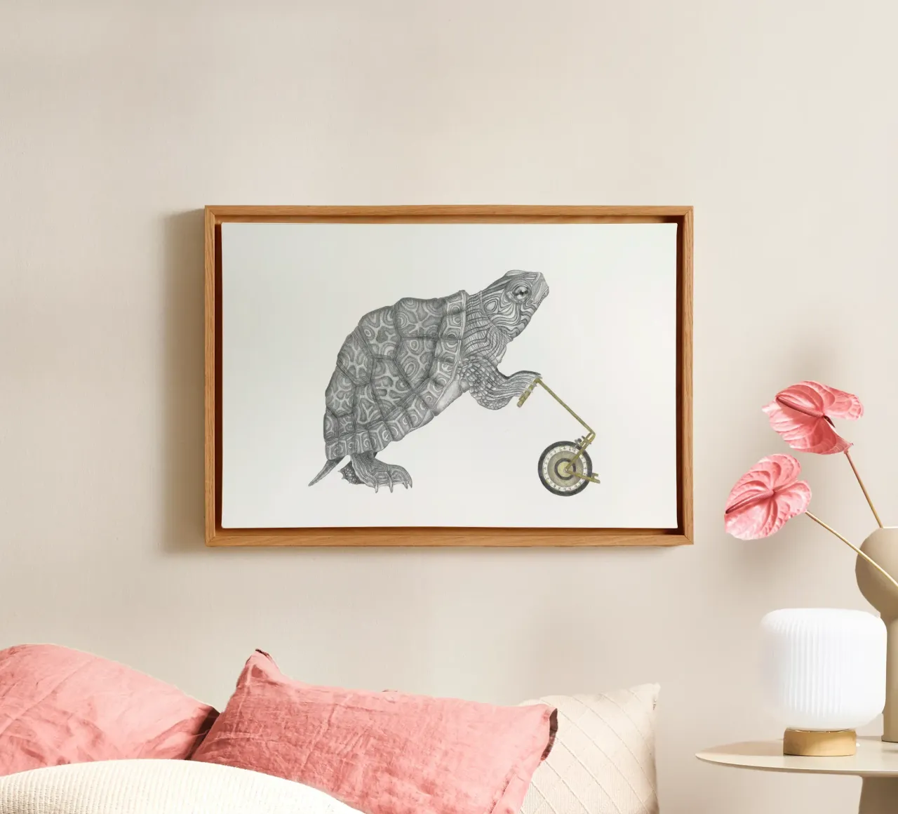 Muldoon Parker Common Map Turtle tela da Le Canot Rouge