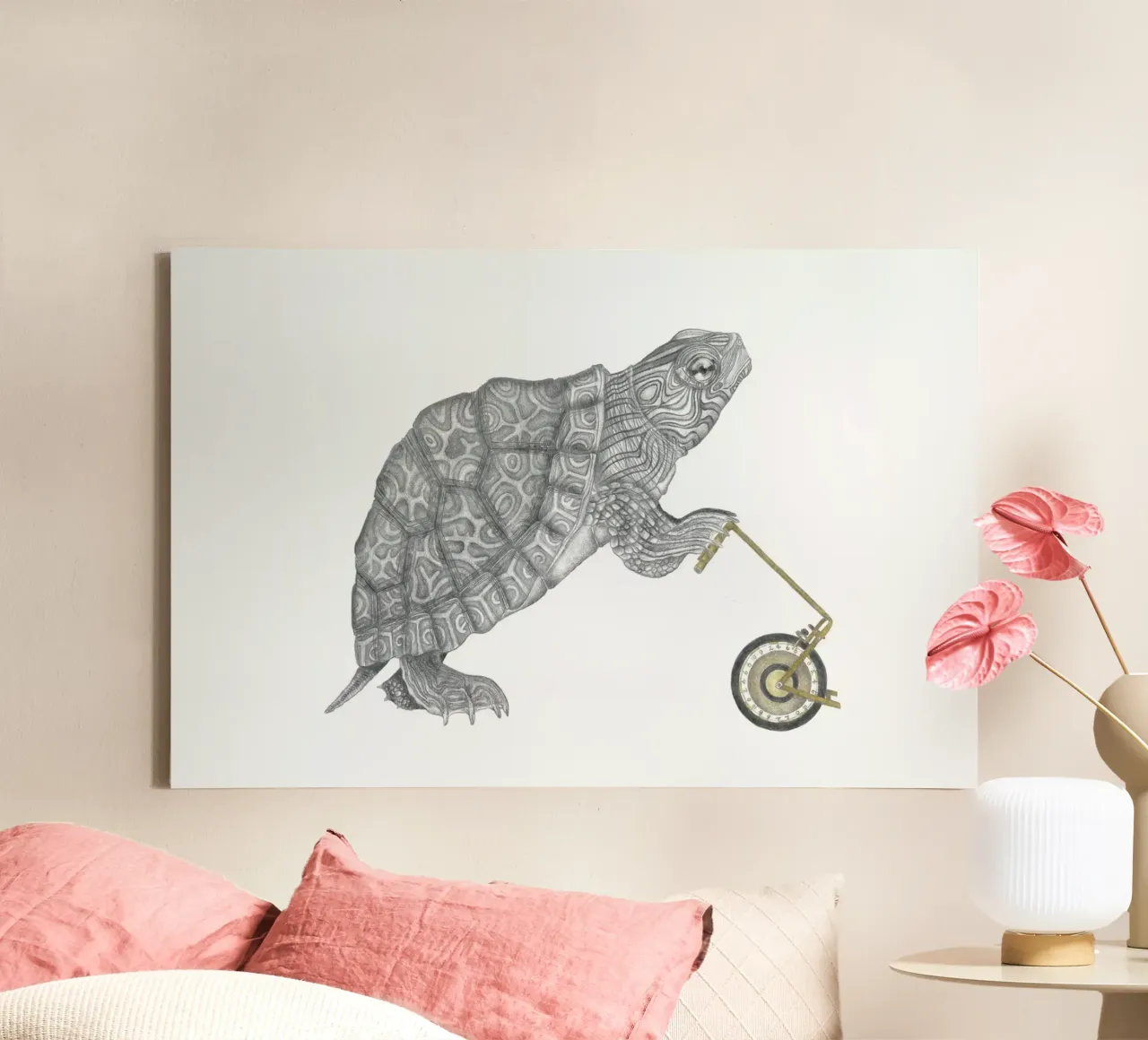 Muldoon Parker Common Map Turtle tela da Le Canot Rouge