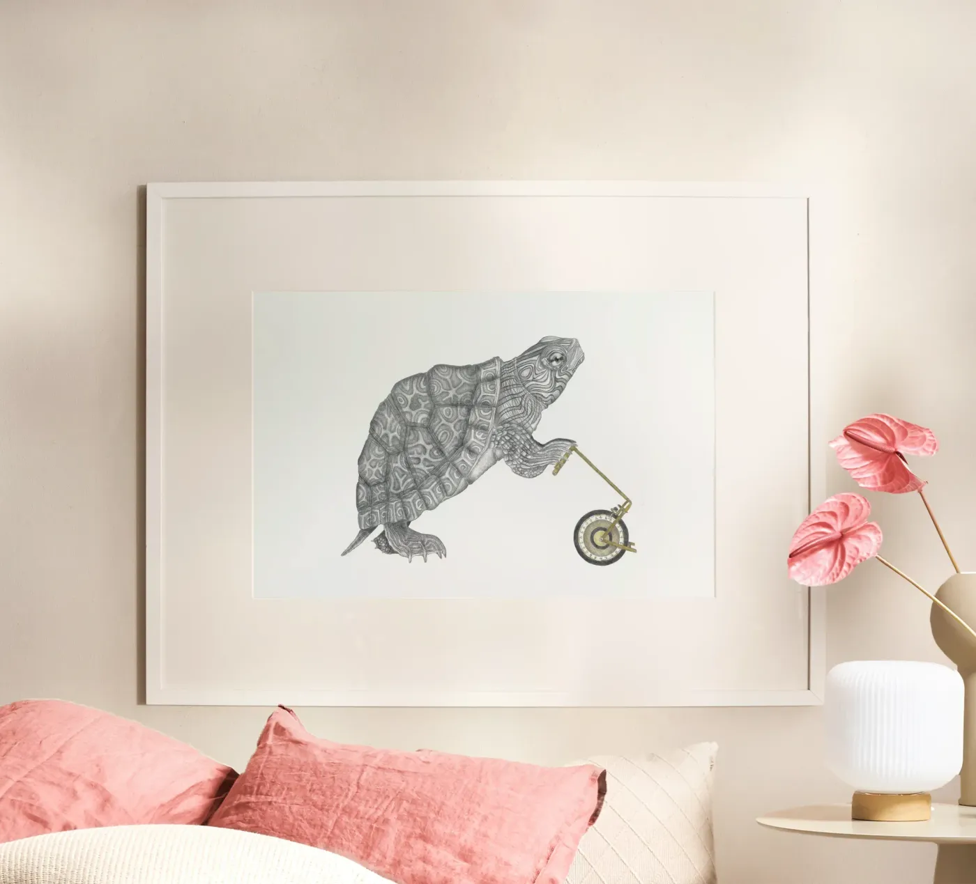 Muldoon Parker Common Map Turtle poster by Le Canot Rouge
