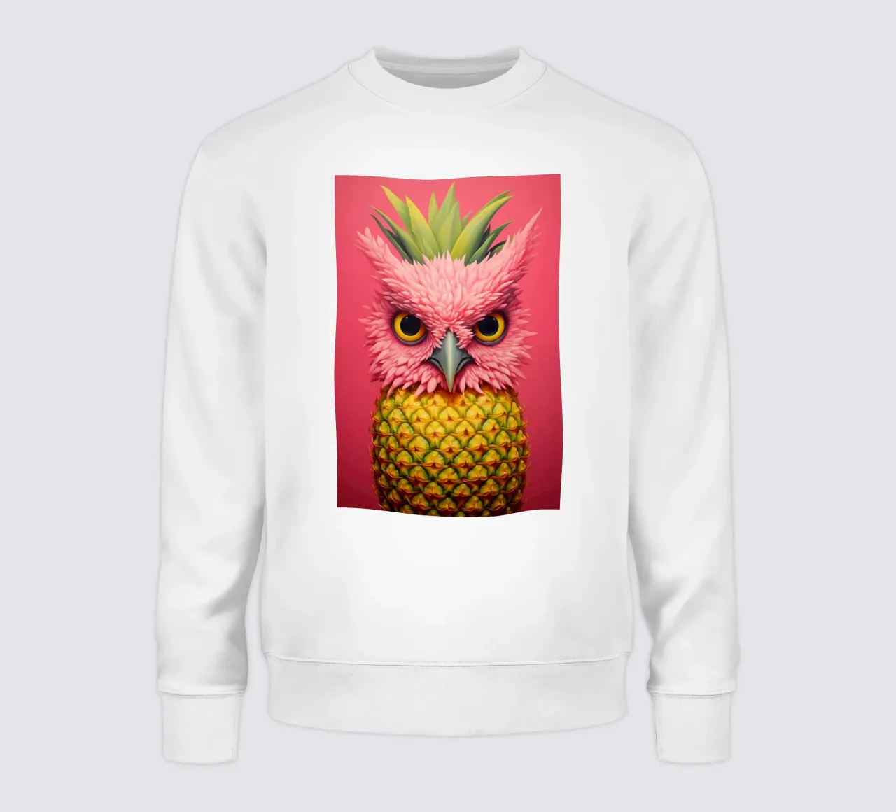 Ananas-Eule Design sweatshirt by Autofocus