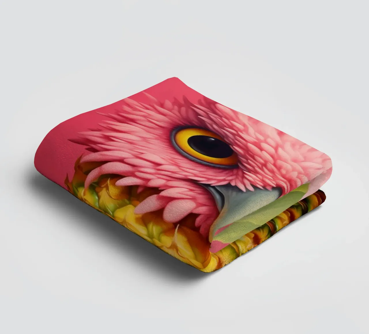 Ananas-Eule Design asciugamano da bagno da Autofocus