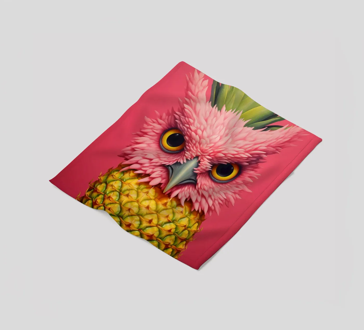 Ananas-Eule Ontwerp fleecedeken van Autofocus